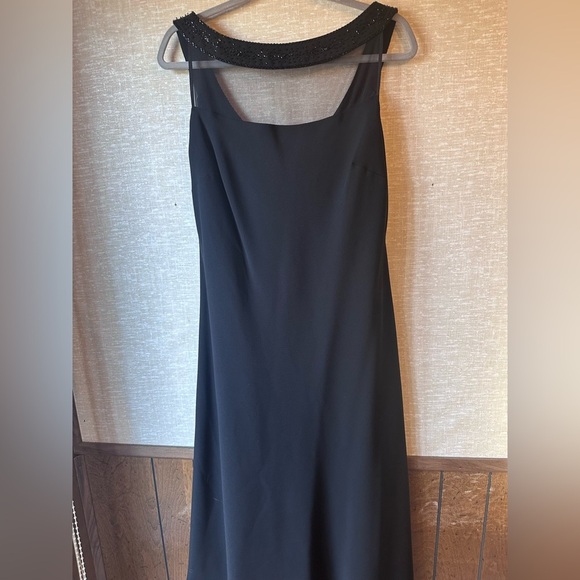 Elegant Black Dress Sparkle‎ Collar Size 14 - Picture 1 of 6